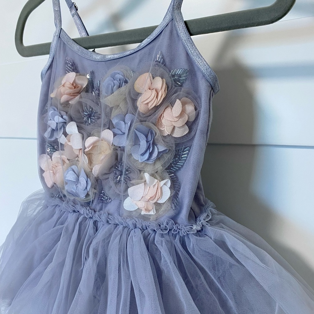 Tutu Du Monde Lavender Flower Sequined Dress - Picture 3 of 5